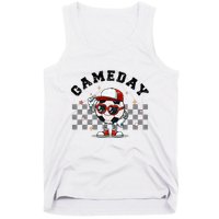 Game Day Soccer Funny Game Day Soccer Sport Lover Tank Top
