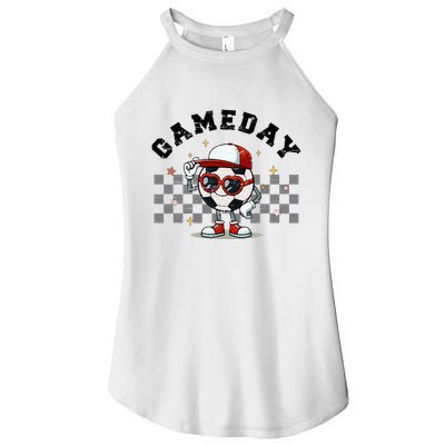 Game Day Soccer Funny Game Day Soccer Sport Lover Women's Perfect Tri Rocker Tank