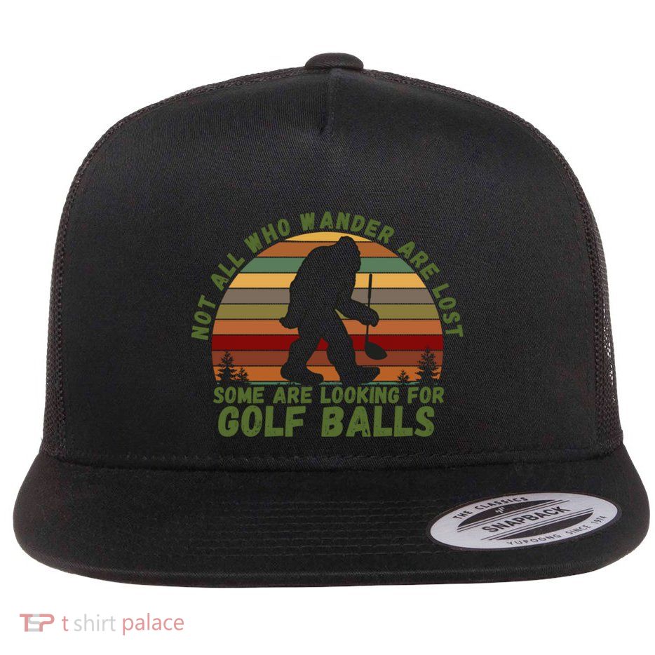 Gift Dventure Seeker Gift Idea Looking For Golf Balls Gift Flat Bill Trucker Hat