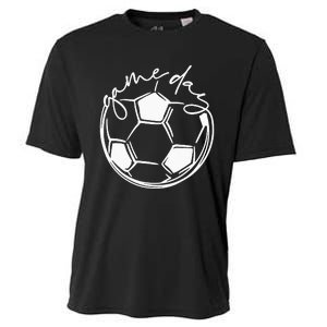 Game Day  Sports Parent  Soccer Mom Cooling Performance Crew T-Shirt