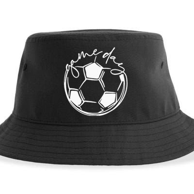 Game Day  Sports Parent  Soccer Mom Sustainable Bucket Hat