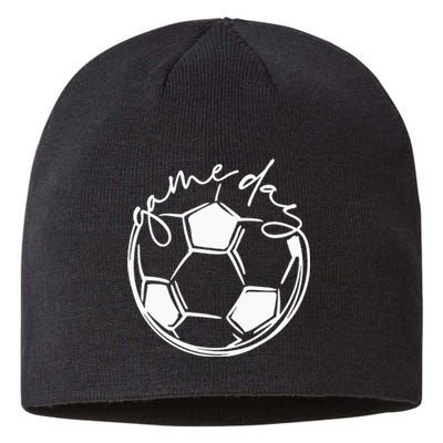 Game Day  Sports Parent  Soccer Mom Sustainable Beanie