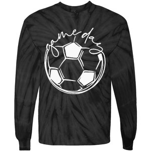 Game Day  Sports Parent  Soccer Mom Tie-Dye Long Sleeve Shirt