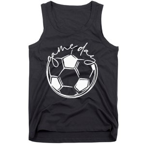 Game Day  Sports Parent  Soccer Mom Tank Top