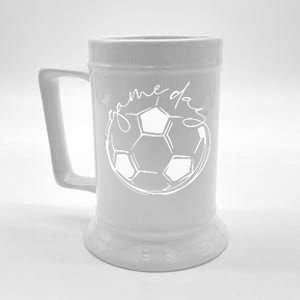 Game Day  Sports Parent  Soccer Mom Beer Stein