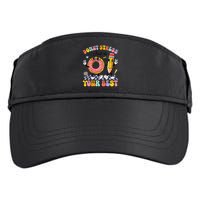 Groovy Donut Stress Just Do Your Best Test Testing Day Adult Drive Performance Visor