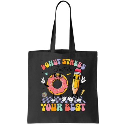 Groovy Donut Stress Just Do Your Best Test Testing Day Bag