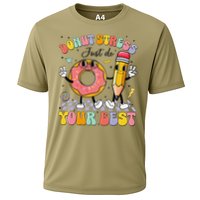 Groovy Donut Stress Just Do Your Best Test Testing Day Performance Shirt