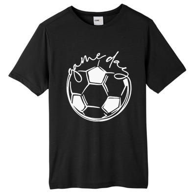 Game Day, Sports Parent, Soccer Mom Tall Fusion ChromaSoft Performance T-Shirt