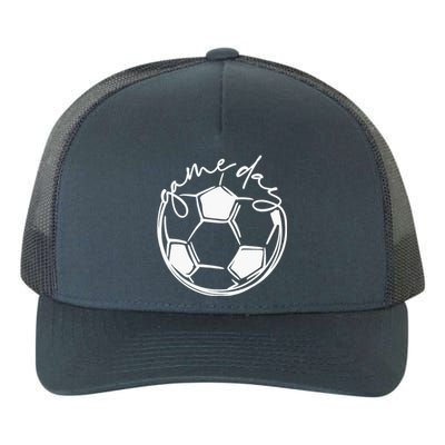 Game Day, Sports Parent, Soccer Mom Yupoong Adult 5-Panel Trucker Hat