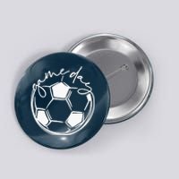 Game Day, Sports Parent, Soccer Mom Button