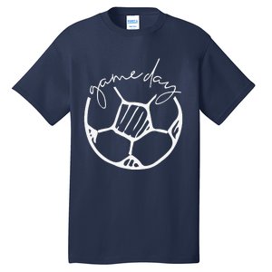 Game Day Soccer Ball Sports Game Ball Lover Tall T-Shirt