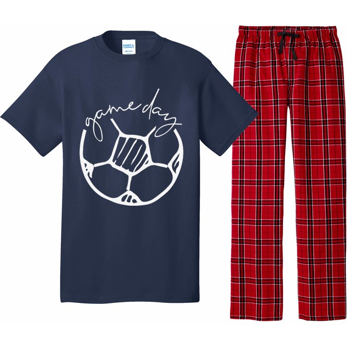 Game Day Soccer Ball Sports Game Ball Lover Pajama Set