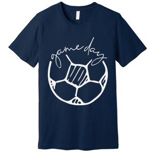 Game Day Soccer Ball Sports Game Ball Lover Premium T-Shirt