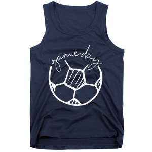 Game Day Soccer Ball Sports Game Ball Lover Tank Top