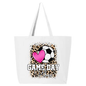 Game Day Soccer Leopard Print Soccer 25L Jumbo Tote