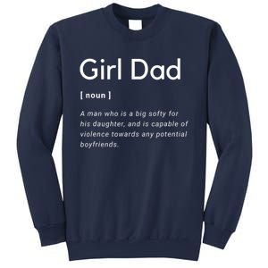 Girl Dad Shirt For Men Fathers Day Gift From Wife Baby Girl Sweatshirt