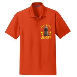 Groundhog Day Shirt Don't Drive Angry Dry Zone Grid Polo