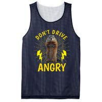 Groundhog Day Shirt Don't Drive Angry Mesh Reversible Basketball Jersey Tank