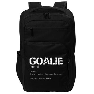 Goalie Definition Soccer Goalie Impact Tech Backpack