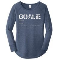 Goalie Definition Soccer Goalie Women's Perfect Tri Tunic Long Sleeve Shirt