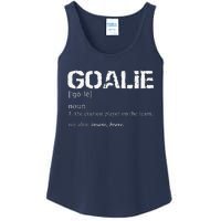 Goalie Definition Soccer Goalie Ladies Essential Tank