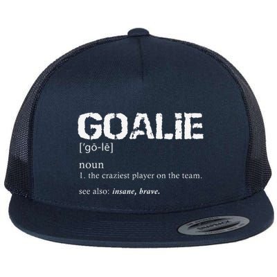 Goalie Definition Soccer Goalie Flatbill Hat