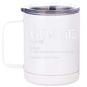 Goalie Definition Soccer Goalie 12 oz Stainless Steel Tumbler Cup