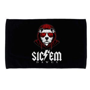 Game Day Sic Em Bulldog Microfiber Hand Towel