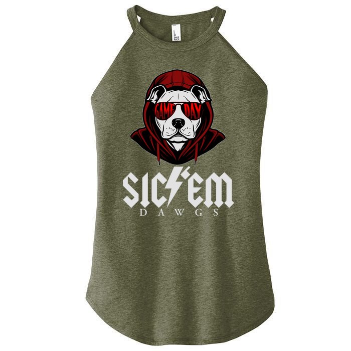 Game Day Sic Em Bulldog Women's Perfect Tri Rocker Tank