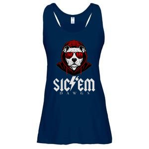 Game Day Sic Em Bulldog Ladies Essential Flowy Tank