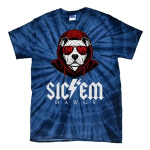 Game Day Sic Em Bulldog Tie-Dye T-Shirt