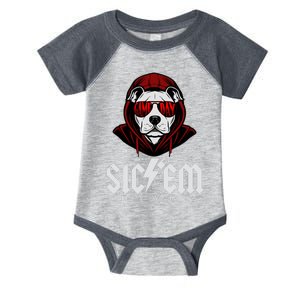 Game Day Sic Em Bulldog Infant Baby Jersey Bodysuit