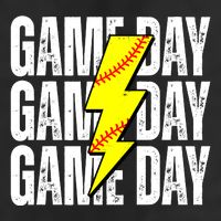Game Day Softball Sport Vintage Trucker Hat