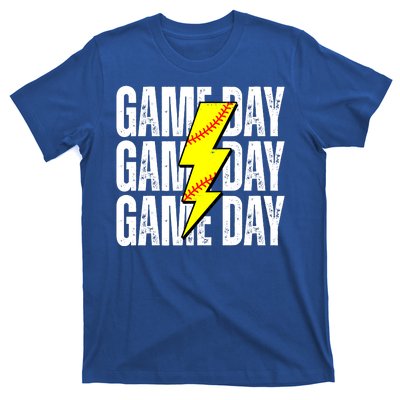 Game Day Softball Sport Vintage T-Shirt