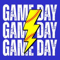 Game Day Softball Sport Vintage Tall T-Shirt