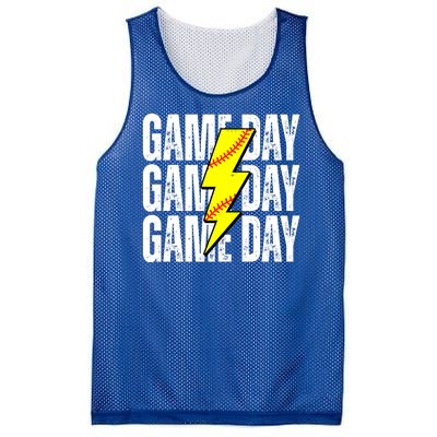 Game Day Softball Sport Vintage Mesh Reversible Basketball Jersey Tank