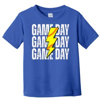 Game Day Softball Sport Vintage Toddler T-Shirt