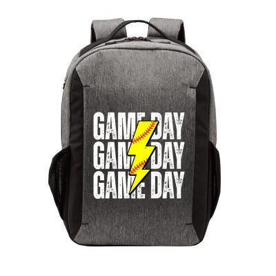 Game Day Softball Sport Vintage Vector Backpack