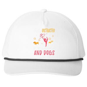 Gymnastics Dogs Shirts Funny Gymnast Dog Lover Gift Snapback Five-Panel Rope Hat