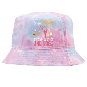 Gymnastics Dogs Shirts Funny Gymnast Dog Lover Gift Tie-Dyed Bucket Hat