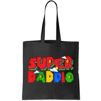 Gamer Dad Super Daddio Father's Day Funny Gift Tote Bag