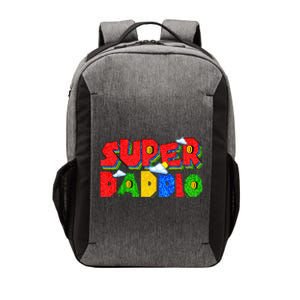 Gamer Dad Super Daddio Father's Day Funny Gift Vector Backpack