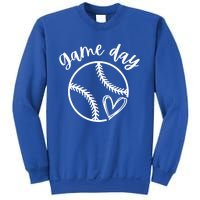 Game Day Softball Heart Love S Or Baseball Great Gift Sweatshirt