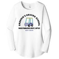 Grannies Driving School Nice Sparking Spot Rita Funny Women's Perfect Tri Tunic Long Sleeve Shirt