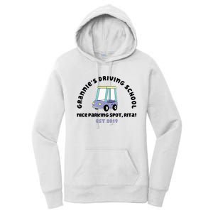 Grannies Driving School Nice Sparking Spot Rita Funny Women's Pullover Hoodie