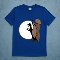 GroundhogS Dinosaur Shadow Puppet Funny Groundhog Day T-Shirt