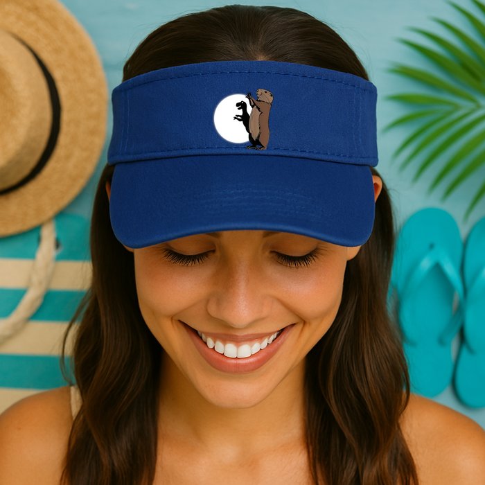 GroundhogS Dinosaur Shadow Puppet Funny Groundhog Day Visor