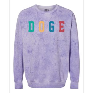 Get Doge Shop Doge My Doge Wallet Colorblast Crewneck Sweatshirt