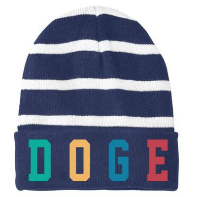 Get Doge Shop Doge My Doge Wallet Striped Beanie with Solid Band